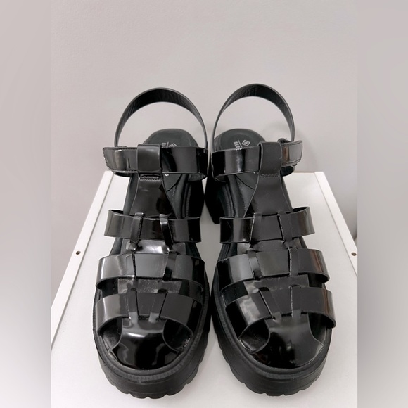 Call It Spring Chunky Black Loafer - Picture 3 of 4